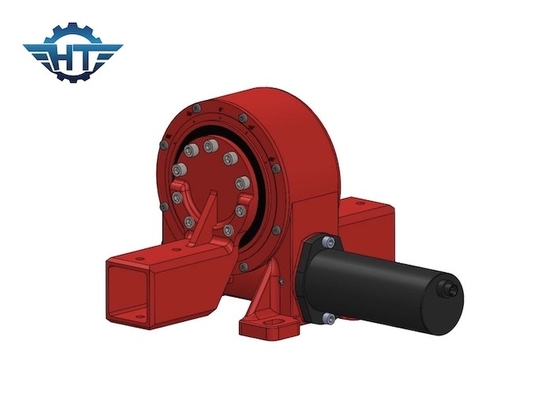 شراء علبة التروس بمحرك دودة واحدة Slew Drive لنظام تتبع الطاقة الشمسية الأفقي online manufacture