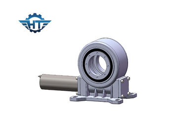 شراء VE5 جير نسبة 37/1 سرعة مخفض حلقة الدوران مع 24V DC الكواكب والعتاد للسيارات الشمسية المقتفي online manufacture