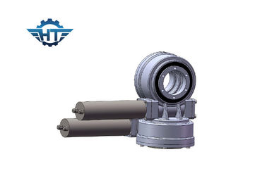 شراء 42CrMo Dual Axis Solar Slew Drive CE معتمد للمتعقبات الشمسية مع محركات 24VDC online manufacture
