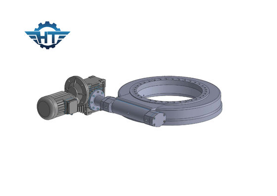 شراء 21 بوصة محور واحد Slew Drive علبة التروس ذاتية القفل عزم دوران قوي مخصص الحجم لـ CSP online manufacture