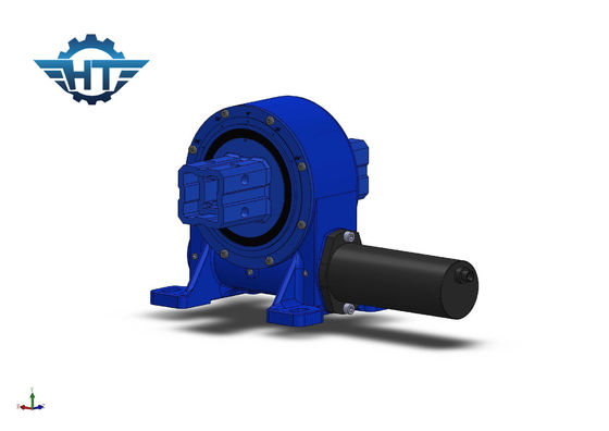 شراء 9 بوصة الكواكب Slew Drive صندوق التروس ذاتي القفل ودقة عالية لتتبع المحور المفرد online manufacture