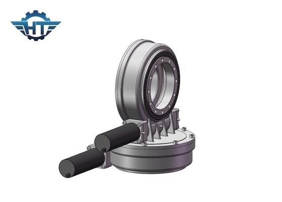 شراء IP66 الشمسية دودة والعتاد ثنائي المحور محرك Slew للحصول على نظام تتبع PV عالية الضغط online manufacture